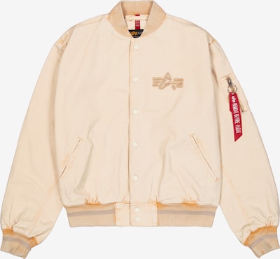 Demisezoninė striukė iš ALPHA INDUSTRIES, spalva – pastelinė geltona, Prekių apžvalga