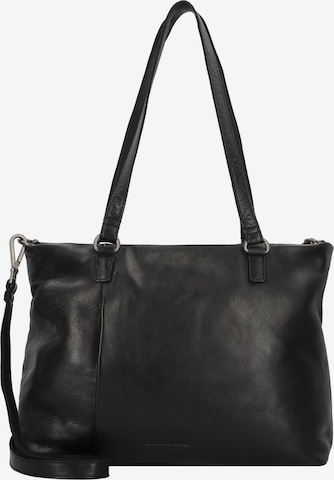 Cabas 'Colombiana' GREENBURRY en noir : devant