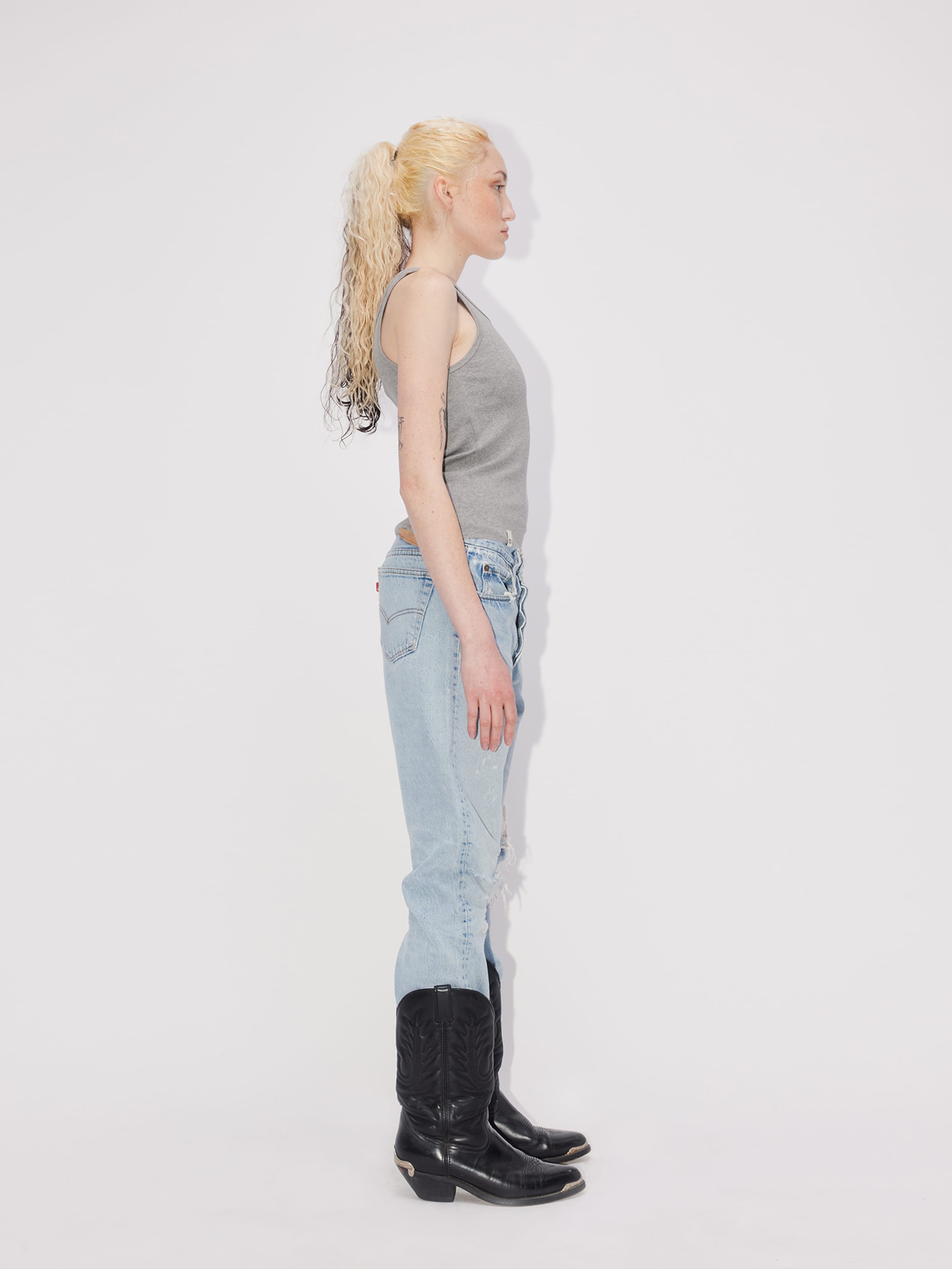 ABOUT YOU REBIRTH STUDIOS Topp 'Essential', värv hall