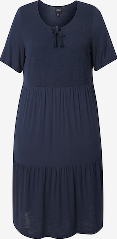 Ulla Popken Dress in Blue: front