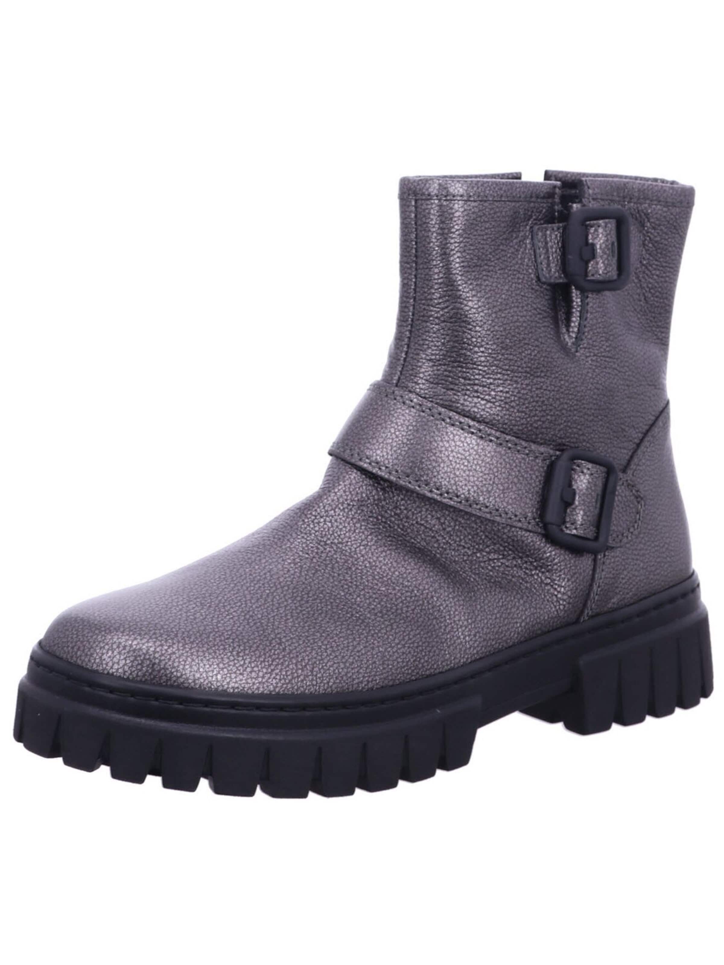 Gabor Comfort Ankelboots 'Stiefel Damen 52.523 63 Echtleder in grau' i grå: framsida
