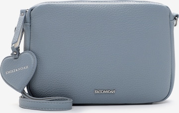 Emily & Noah Schoudertas 'Enie' in Blauw: voorkant
