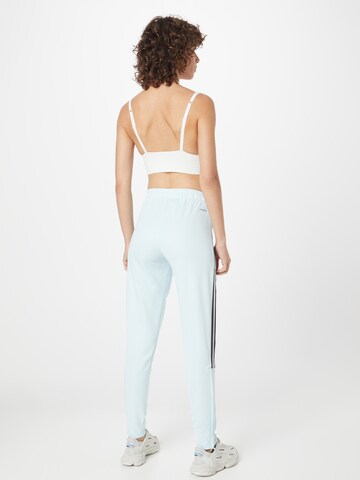 ADIDAS SPORTSWEAR Tapered Workout Pants 'Tiro' in Blue