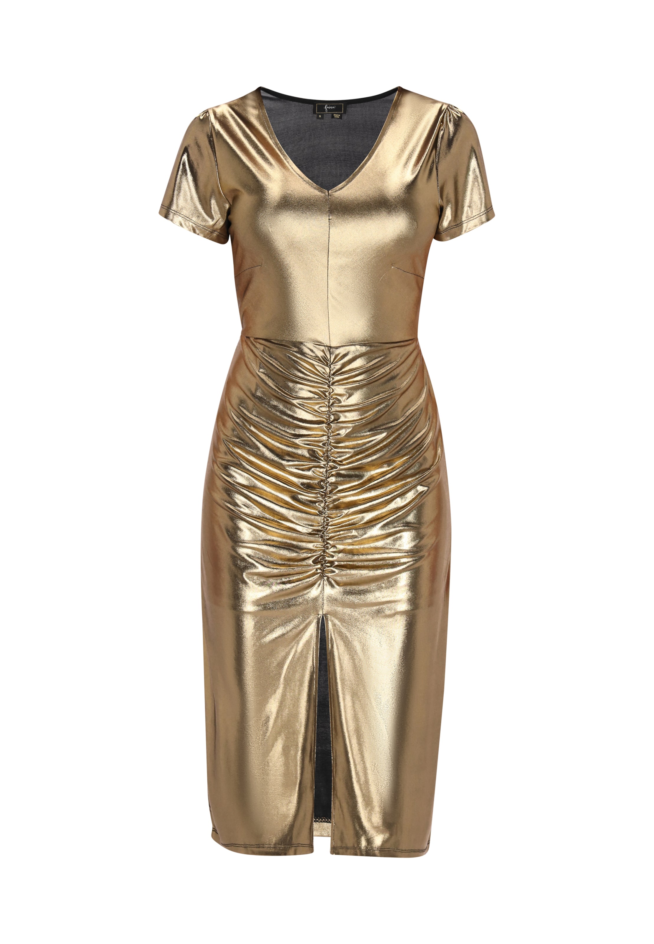 faina Платье в Золотой: спереди