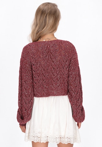 IZIA - Pullover em vermelho
