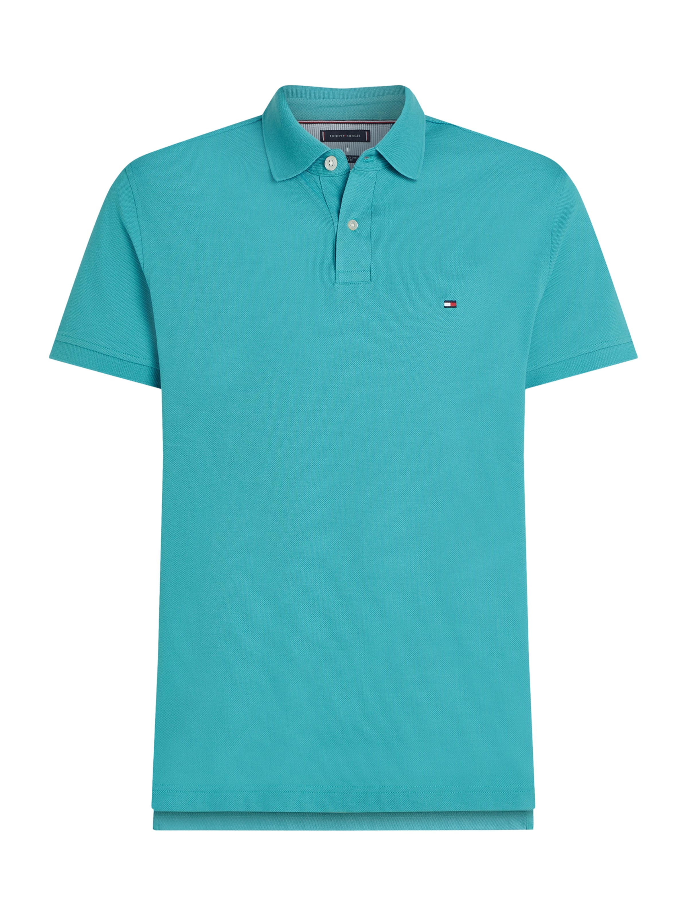 TOMMY HILFIGER Shirt 'CORE 1985 REGULAR POLO' in Turquoise, Item view