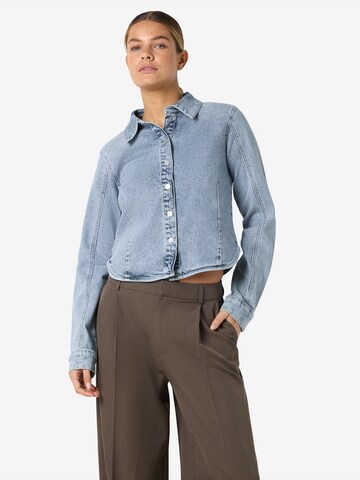 Camicia da donna 'NMGina Berry' di Noisy may in blu: frontale
