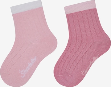 STERNTALER Socks in Pink: front