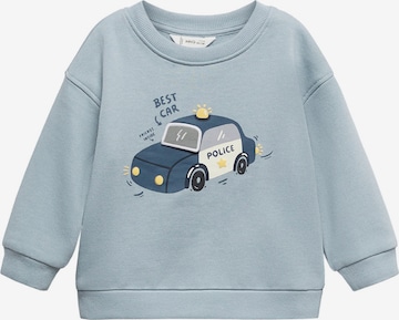 MANGO KIDS Sweatshirt 'POLICE' in Blau: predná strana