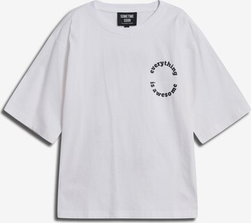 SOMETIME SOON Shirt 'Emmett' in White: front