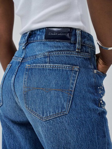 Salsa Jeans Wide leg Jeans 'True' in Blauw