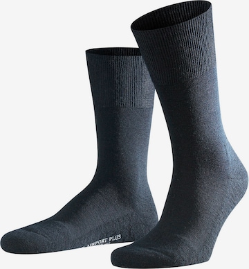 FALKE Socks in Black: front