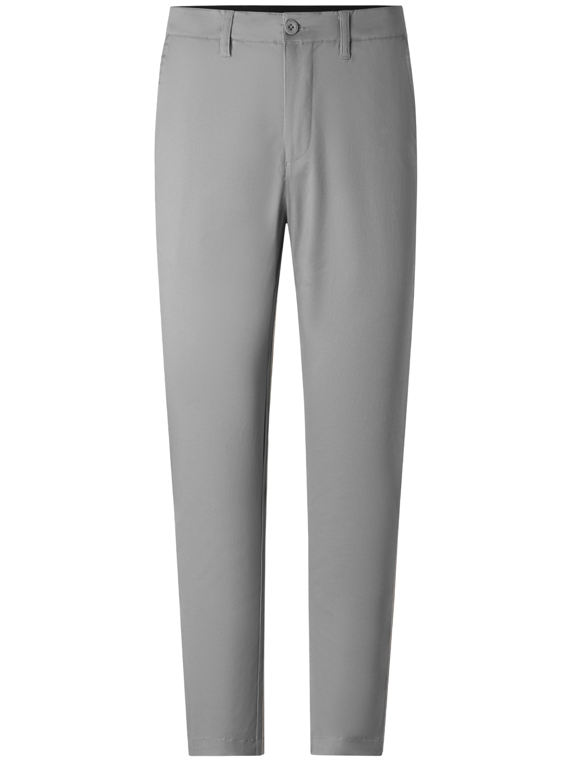 Vercate Slimfit Chino 'No. 13' in Grijs: voorkant