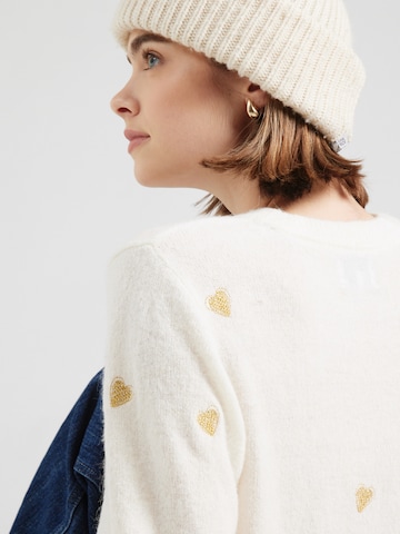 Pull-over NÜMPH en blanc