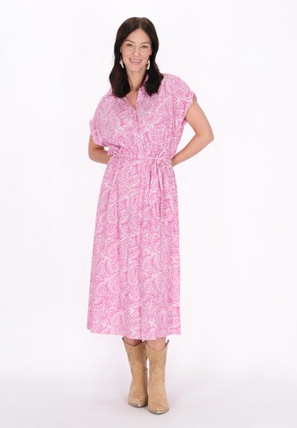 usha FESTIVAL Shirt dress in Pink