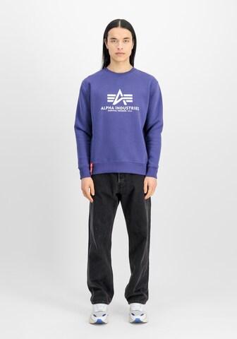 ALPHA INDUSTRIES Свитшот в Лиловый