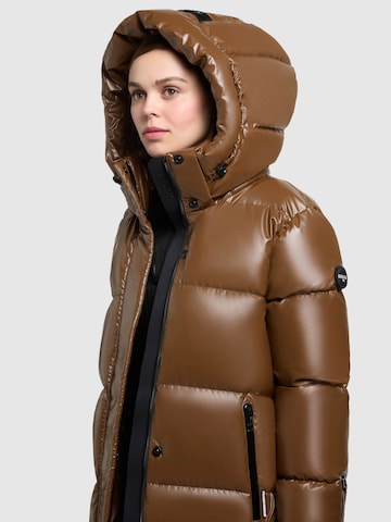 Manteau d’hiver 'Hedd2' khujo en marron