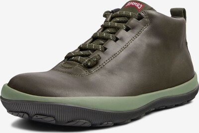CAMPER Lace-Up Ankle Boots 'Peu Pista' in Dark green, Item view