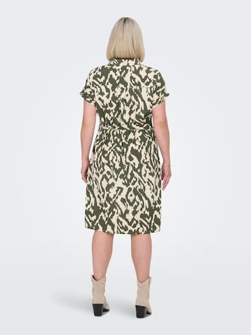 ONLY Carmakoma Dress 'CARDiega' in Green