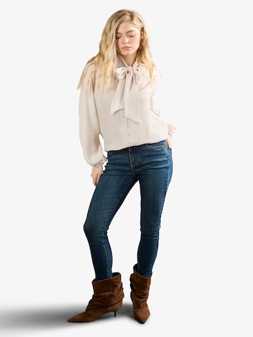 Apricot Skinny Jeans in Groen: voorkant