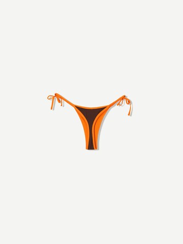 Bas de bikini Bershka en marron