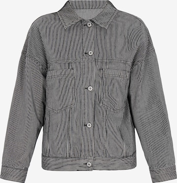 Veste mi-saison MYMO en bleu : devant