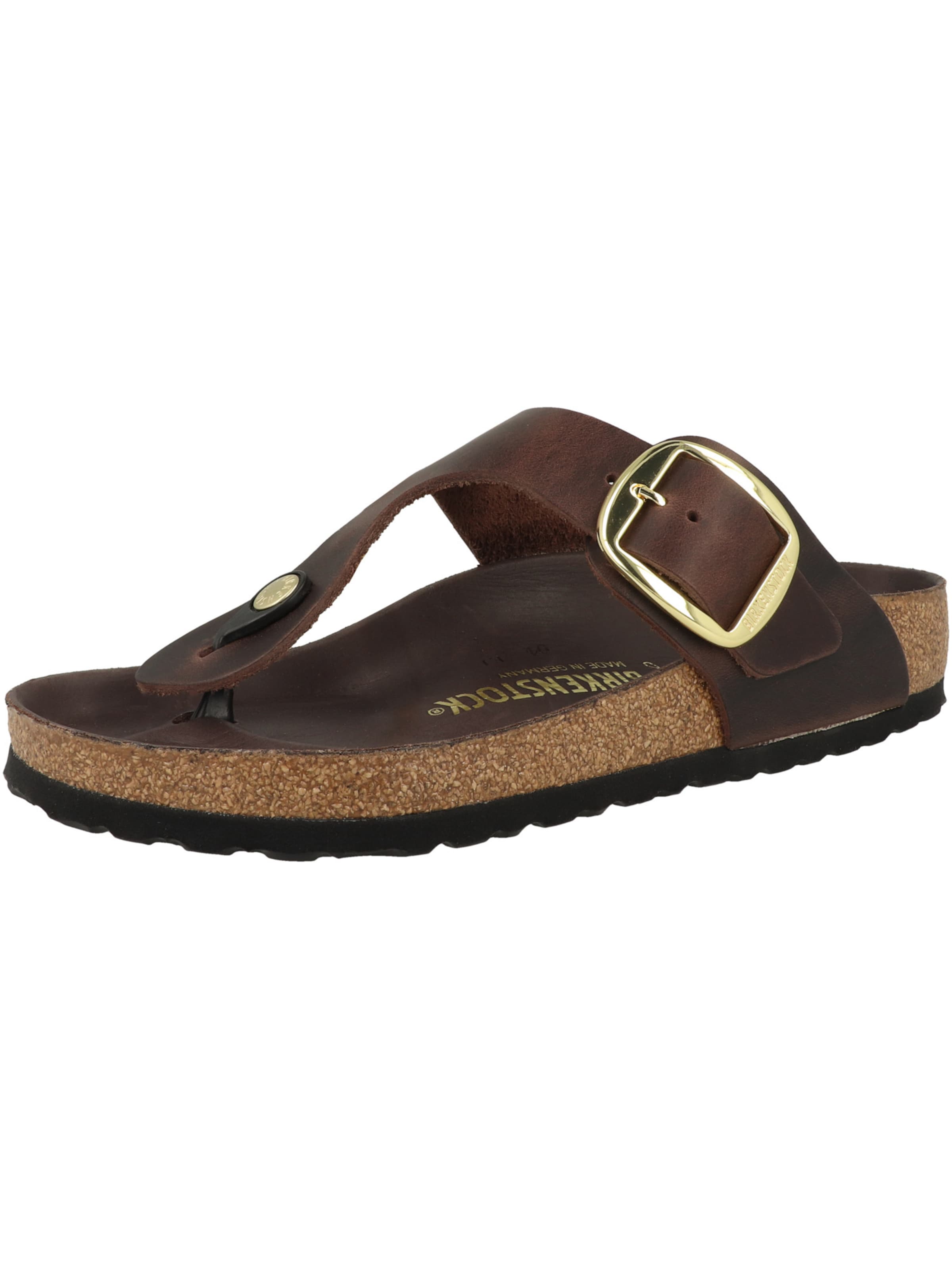 BIRKENSTOCK Riemensandale in Braun: Vorderseite