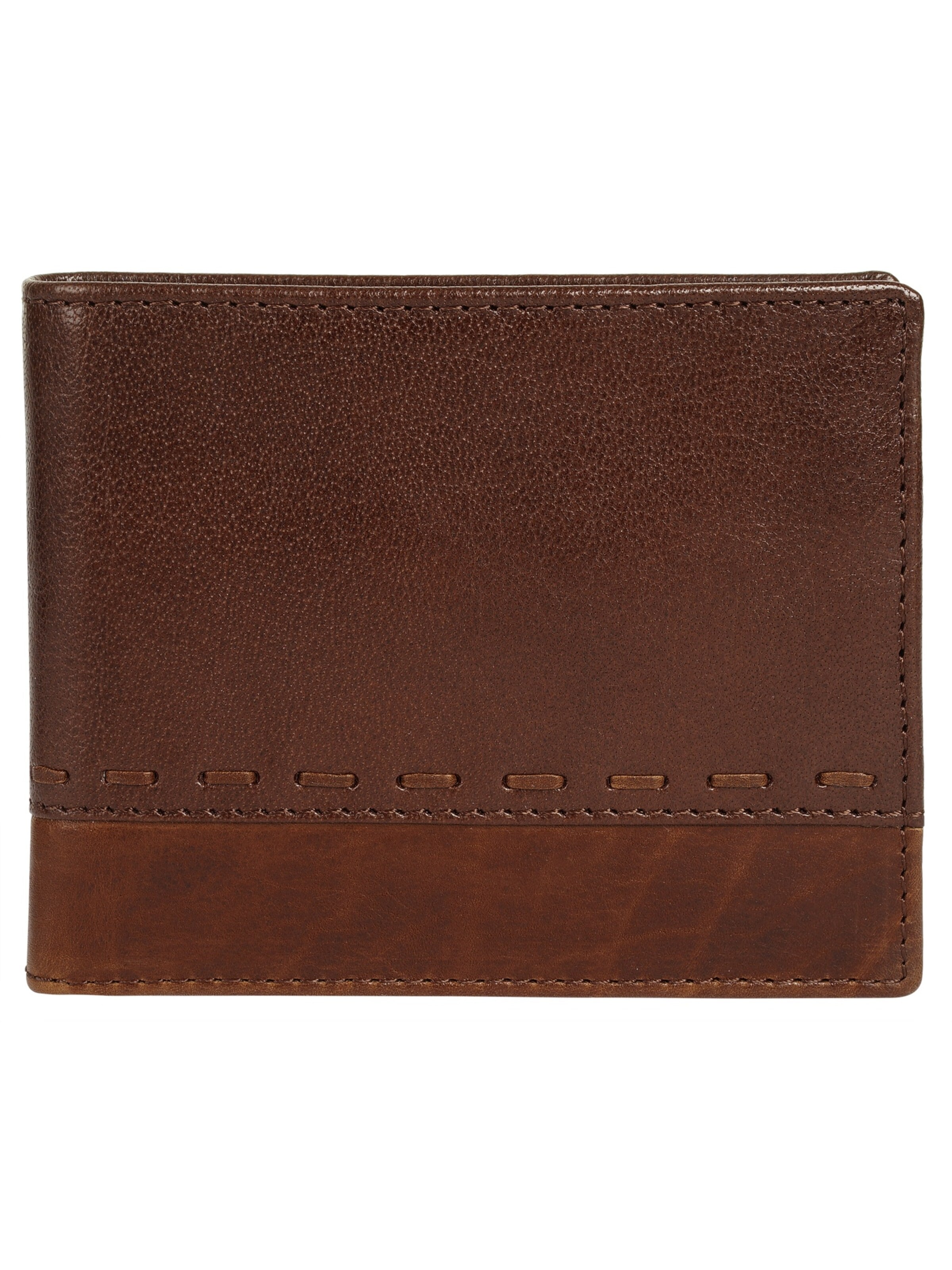 Bagan Wallet in Brown: front