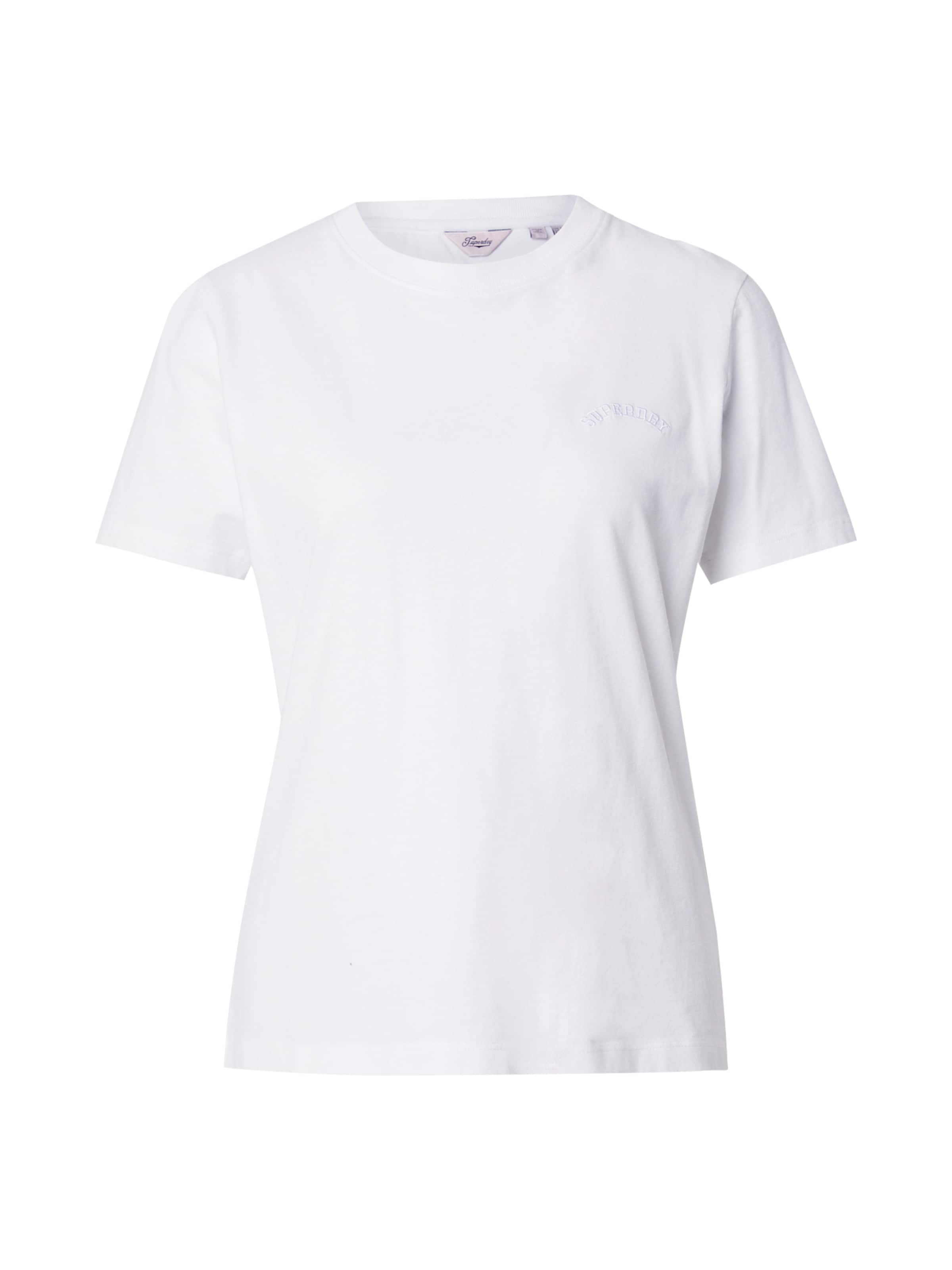 Superdry Koszulka 'Essential' w kolorze biały: przód