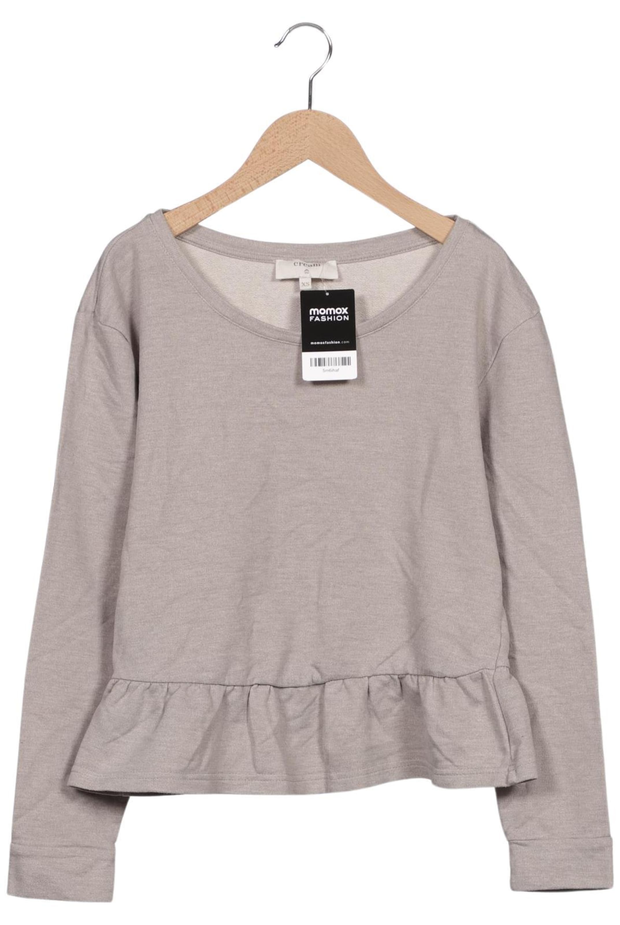 Cream Sweater XS in Grau: Vorderseite
