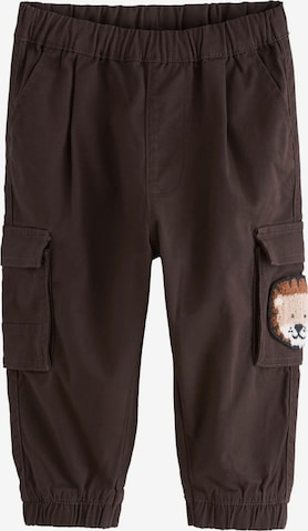 Next Trousers in Brown: front
