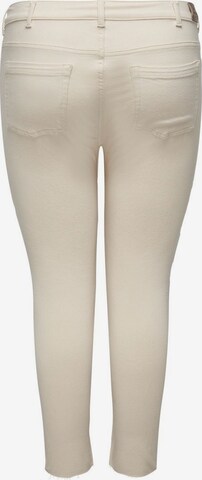 Skinny Jean 'Willy' ONLY Carmakoma en beige