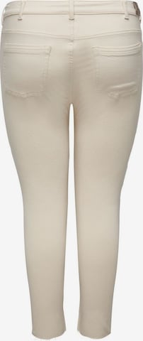 ONLY Carmakoma Skinny Jeans 'Willy' in Beige