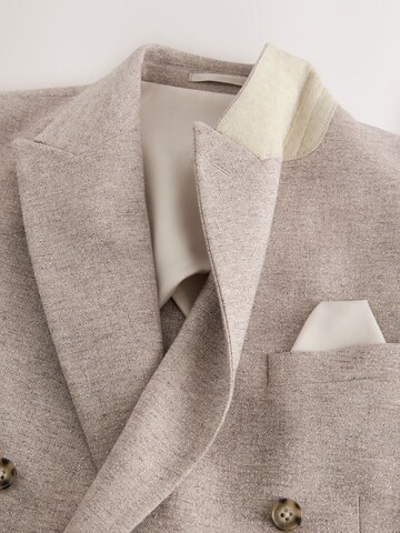 Coupe regular Veste de costume Next en gris