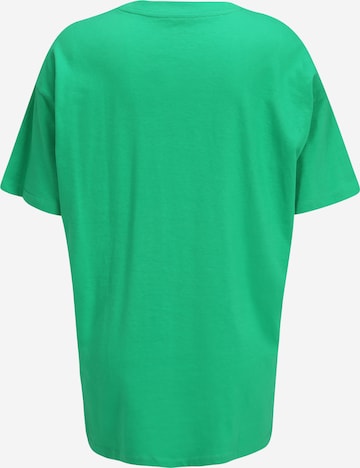 Cotton On - Camiseta talla grande en verde