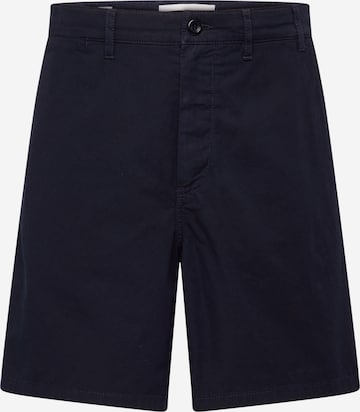 NORSE PROJECTS - Regular Calças chino 'Aros' em azul: frente