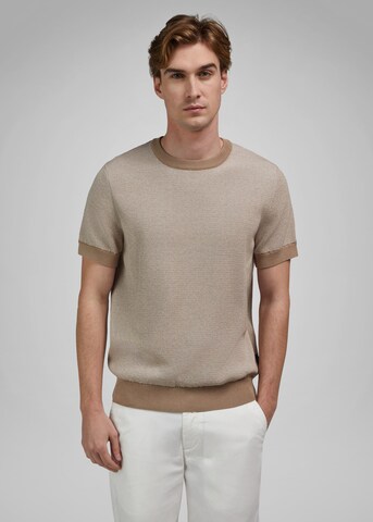 HECHTER PARIS Shirt in Bruin: voorkant