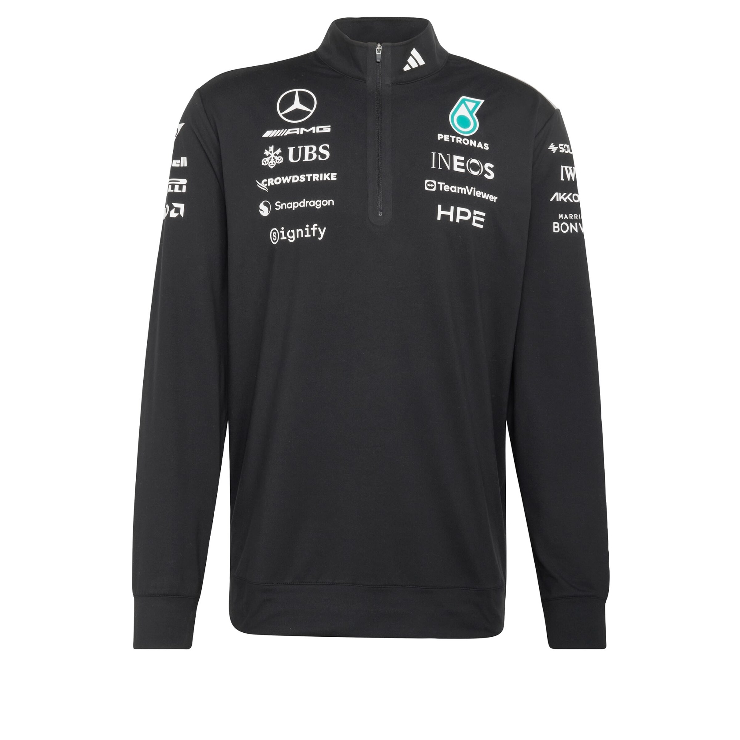 ADIDAS PERFORMANCE Performance shirt 'Mercedes-AMG Petronas Formula 1 Team' in Turquoise / Black / White, Item view