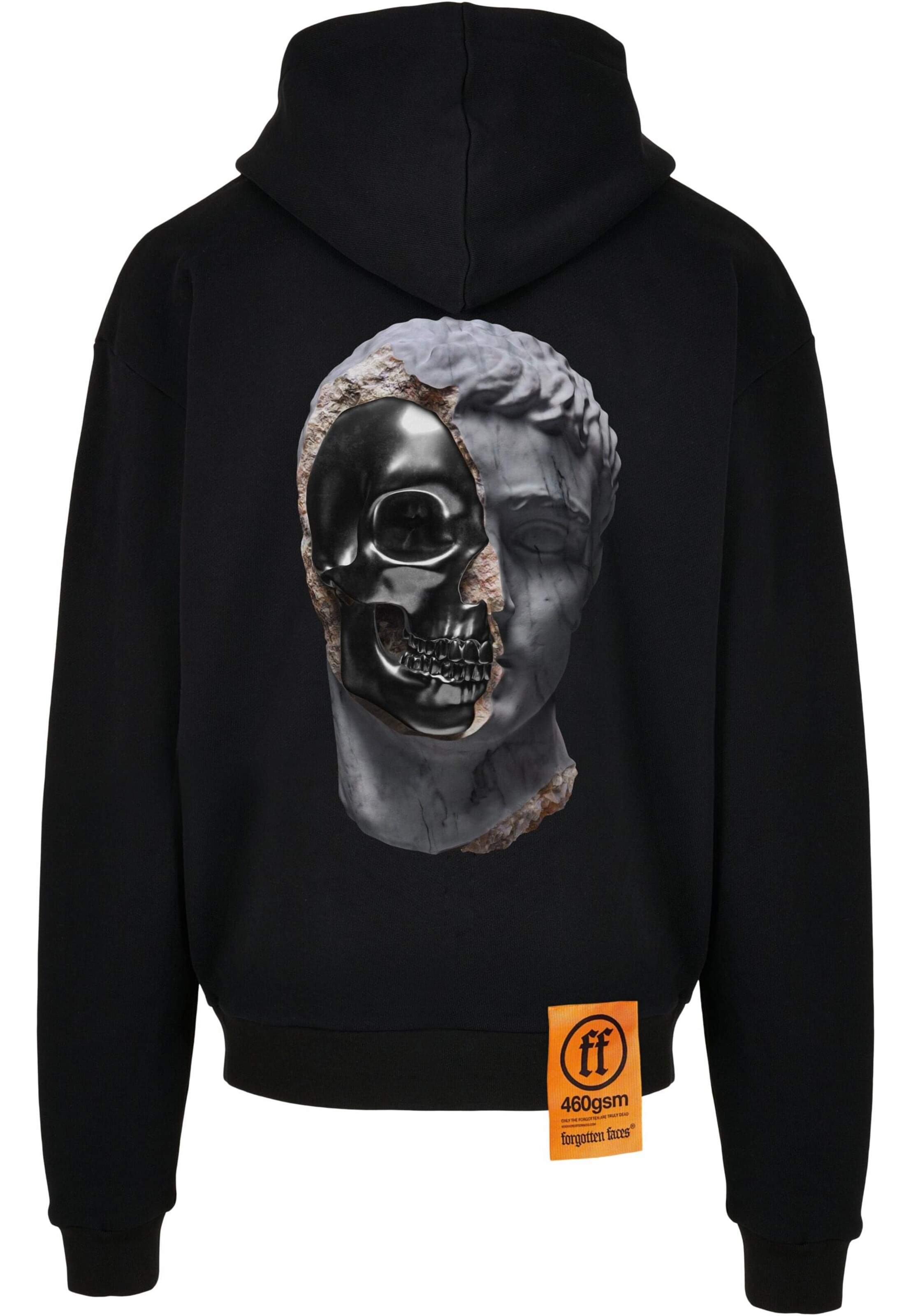 Sweat-shirt 'Sliced' Forgotten Faces en noir