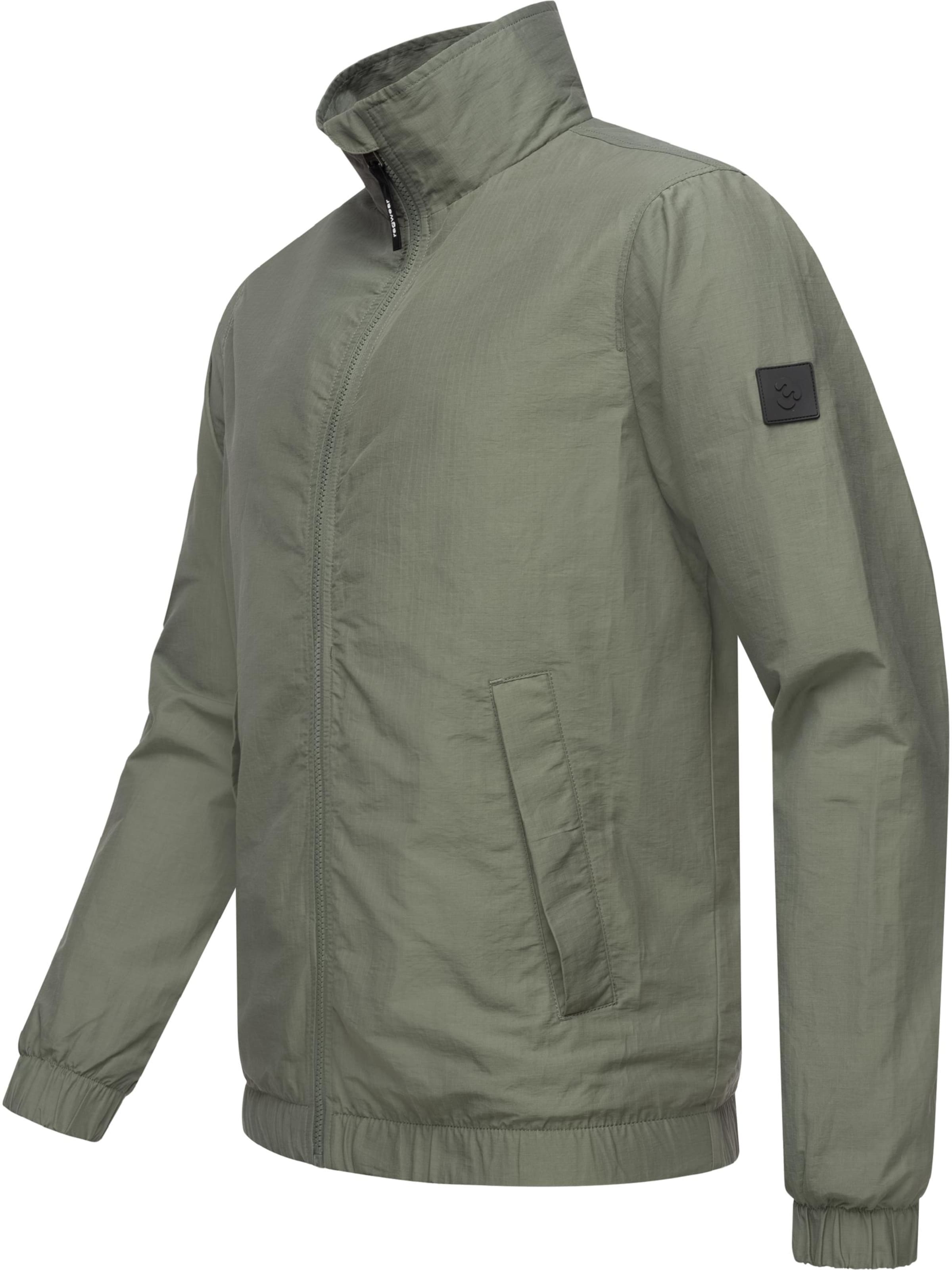 Geacă de primăvară-toamnă 'Holdeon' de la Ragwear pe verde