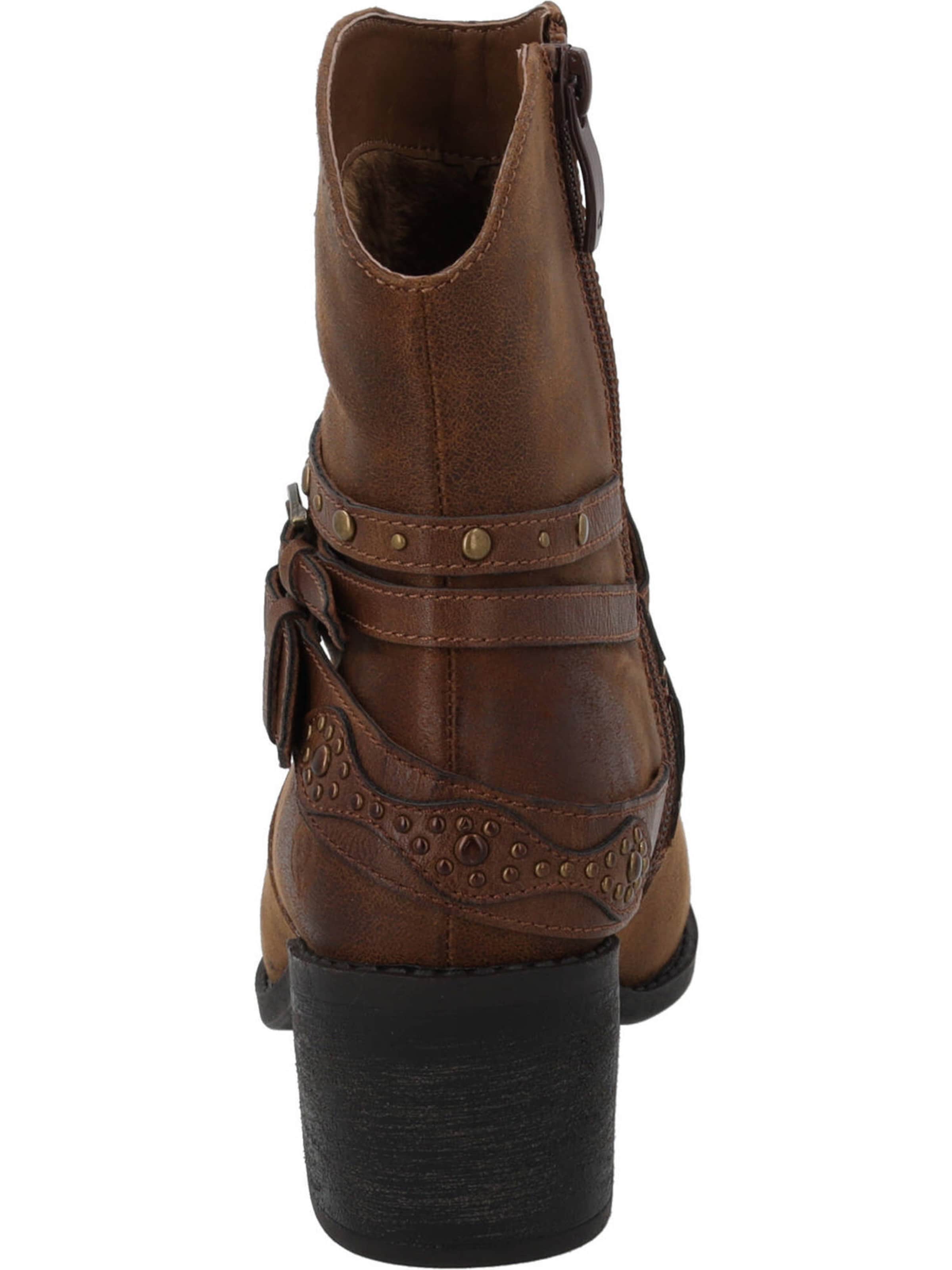 Palado Bootie 'Mehiro' in Brown