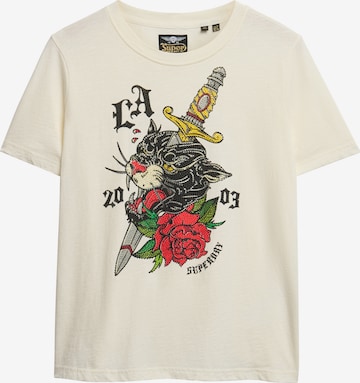 Superdry Shirt 'Neo Trad' in Wit: voorkant