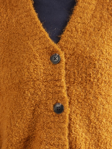 MSCH COPENHAGEN Knit cardigan 'Zofie Jilda' in Yellow