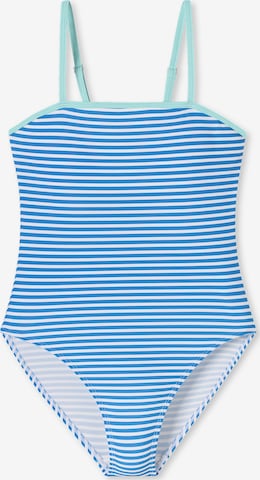 SCHIESSER Swimsuit ' Aqua Teens Girl ' in Blue: front