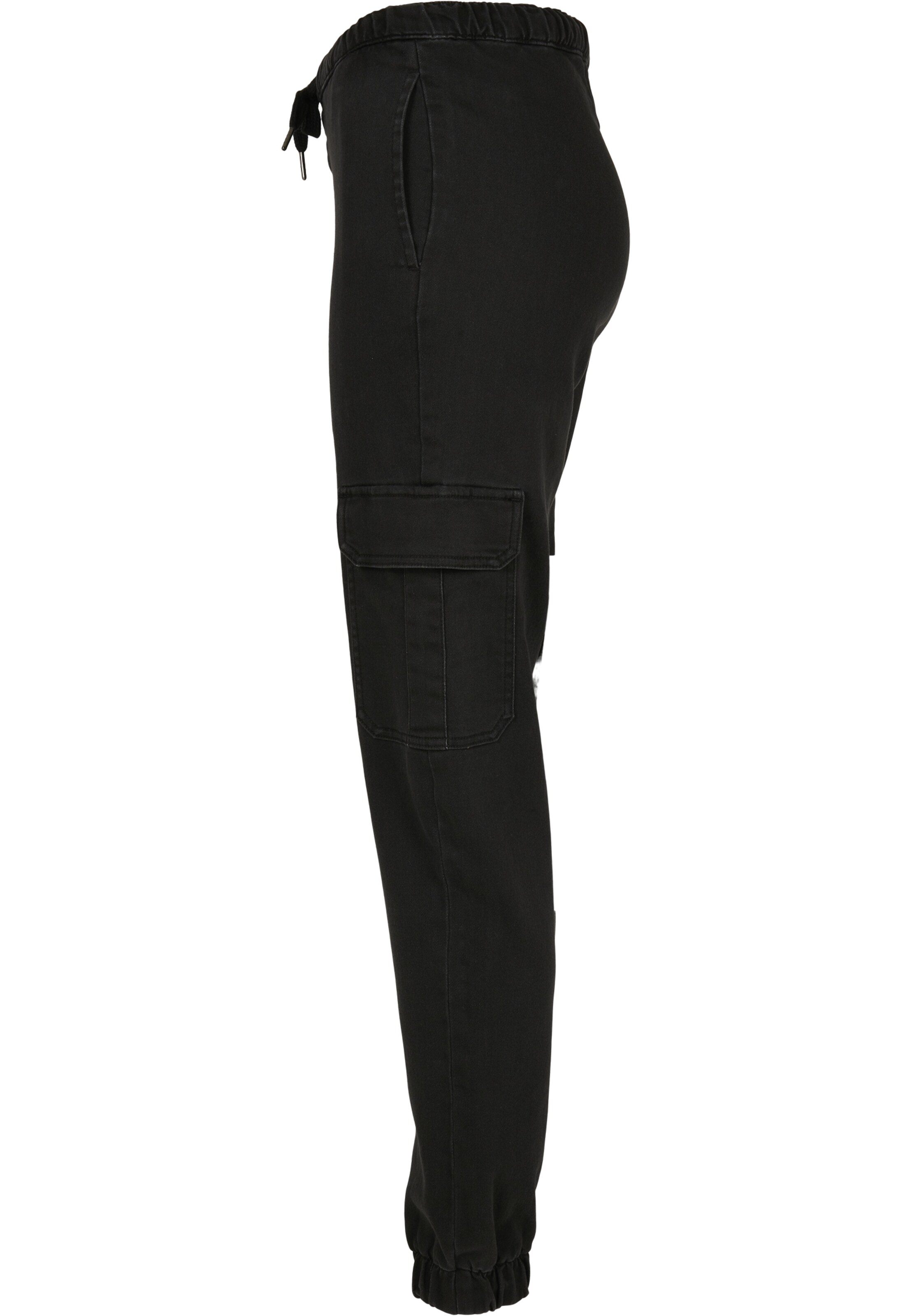 Tapered Pantaloni cargo di Urban Classics in nero