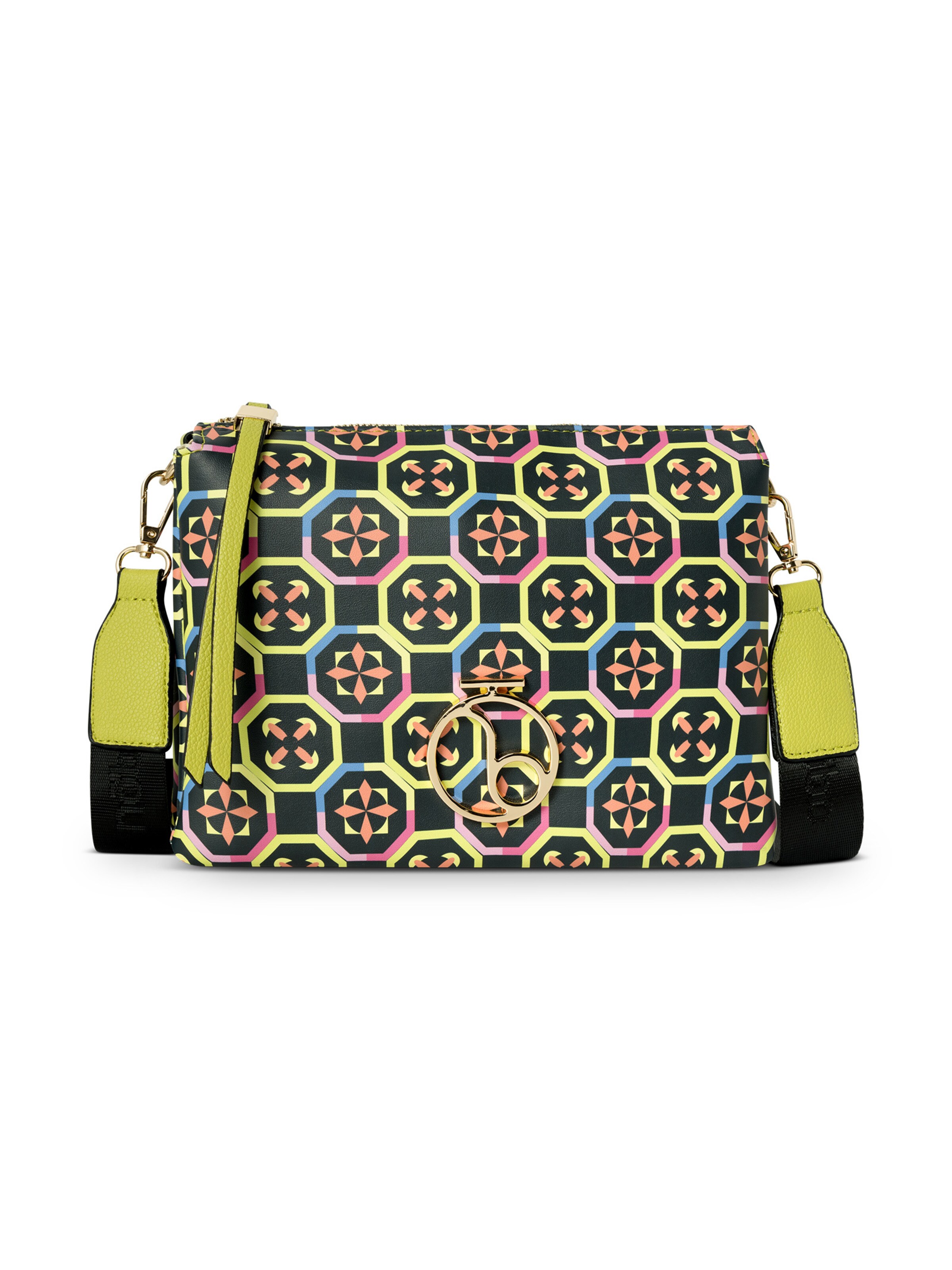 Sac à bandoulière 'CASCADE' NOBO en mélange de couleurs : devant