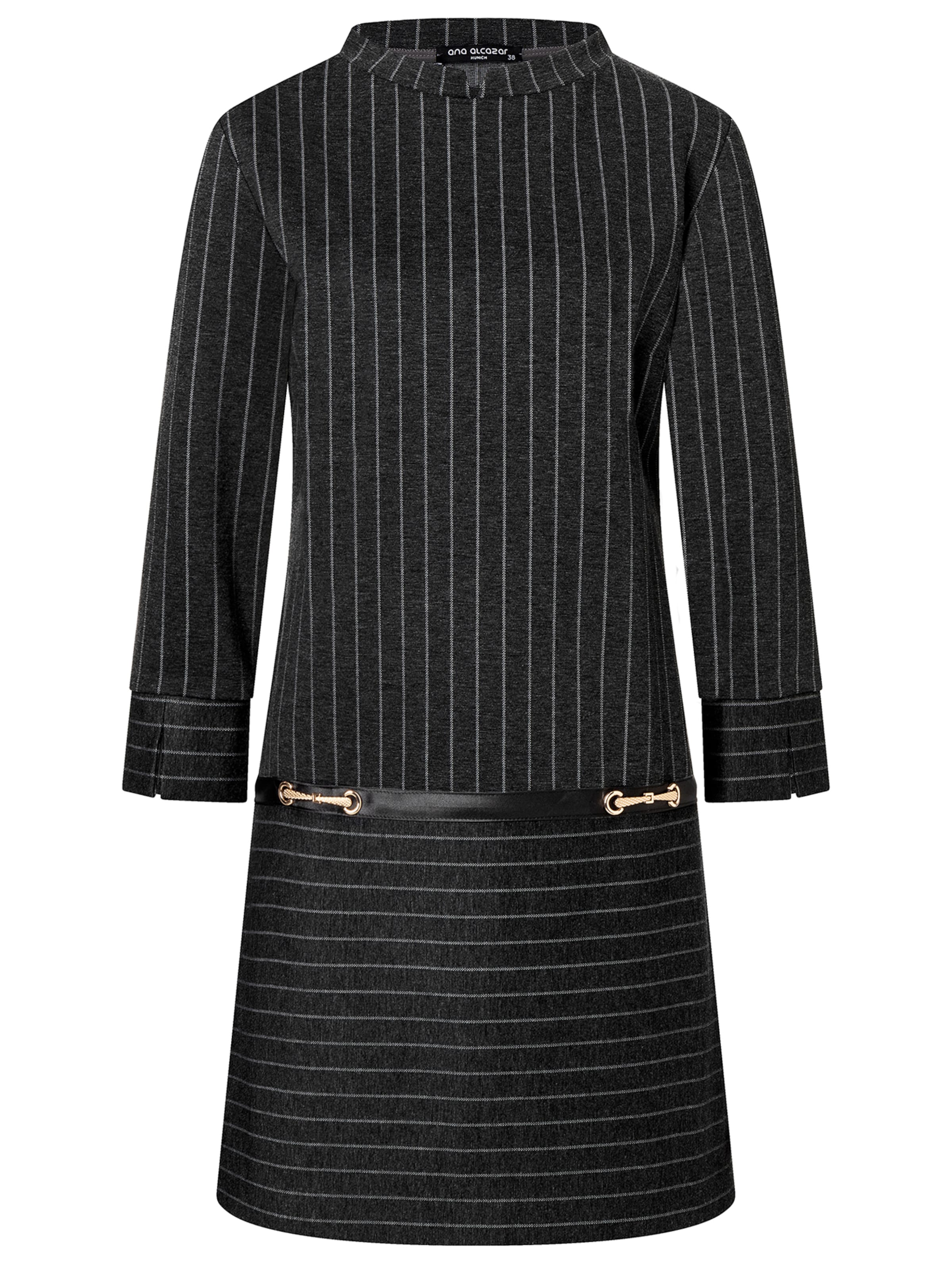 Ana Alcazar Dress in Black: front