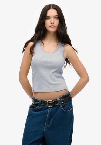 Haut Superdry en gris : devant