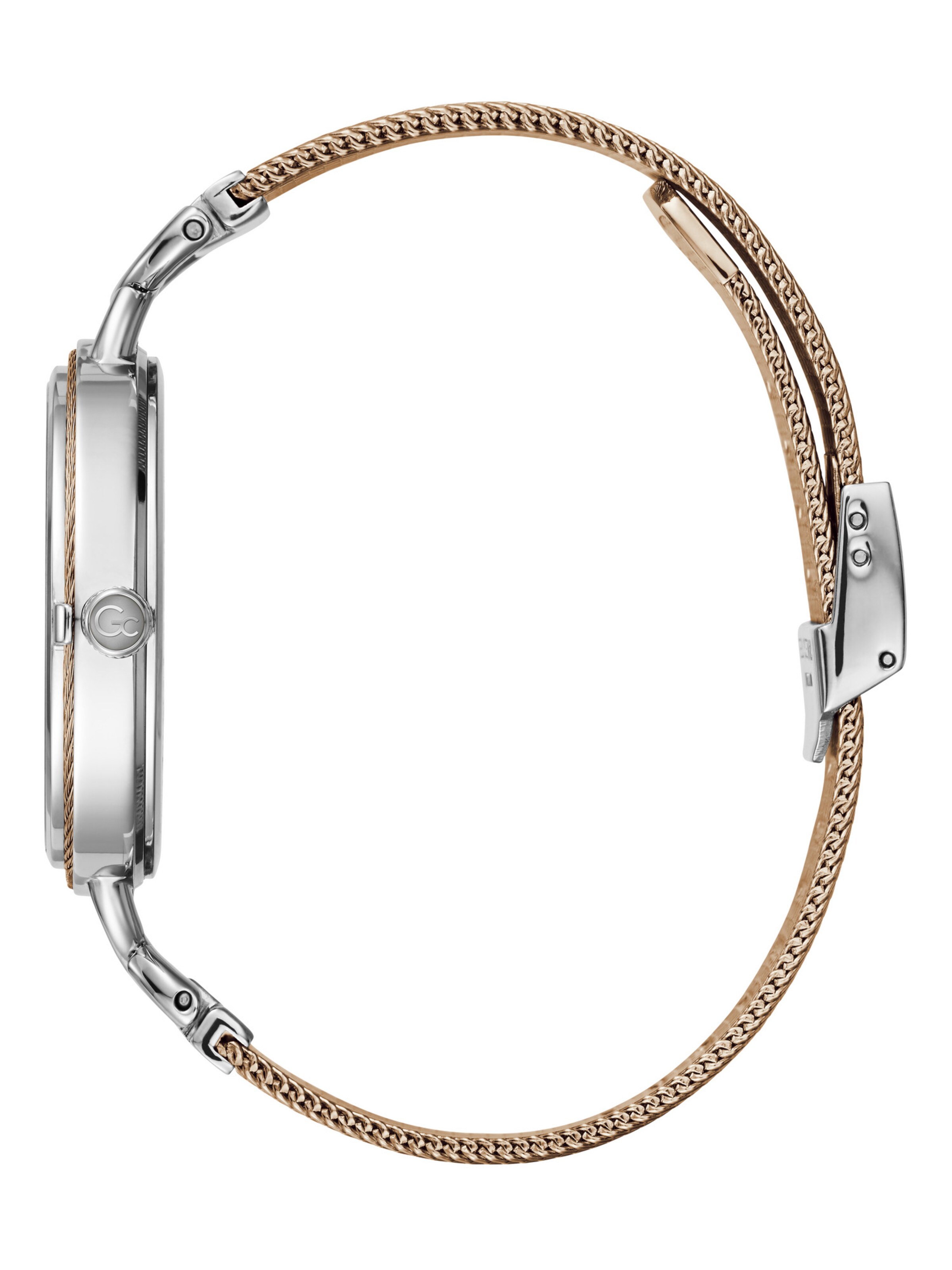 Gc Analog watch ' CableTwist ' in Silver