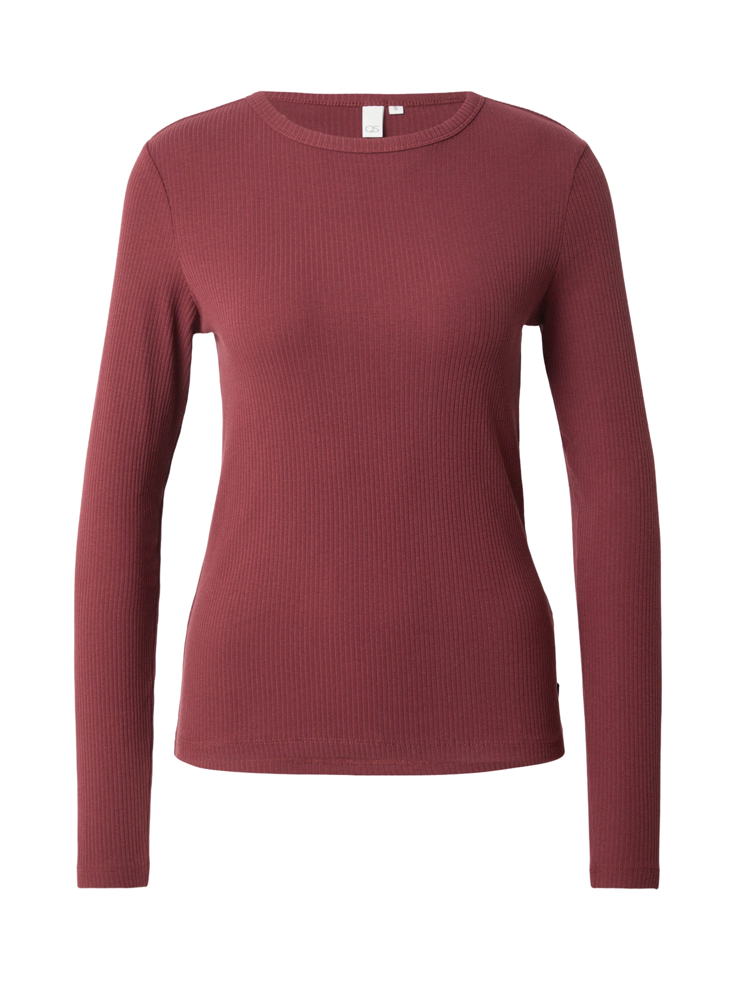 QS Shirt in Rot: Vorderseite